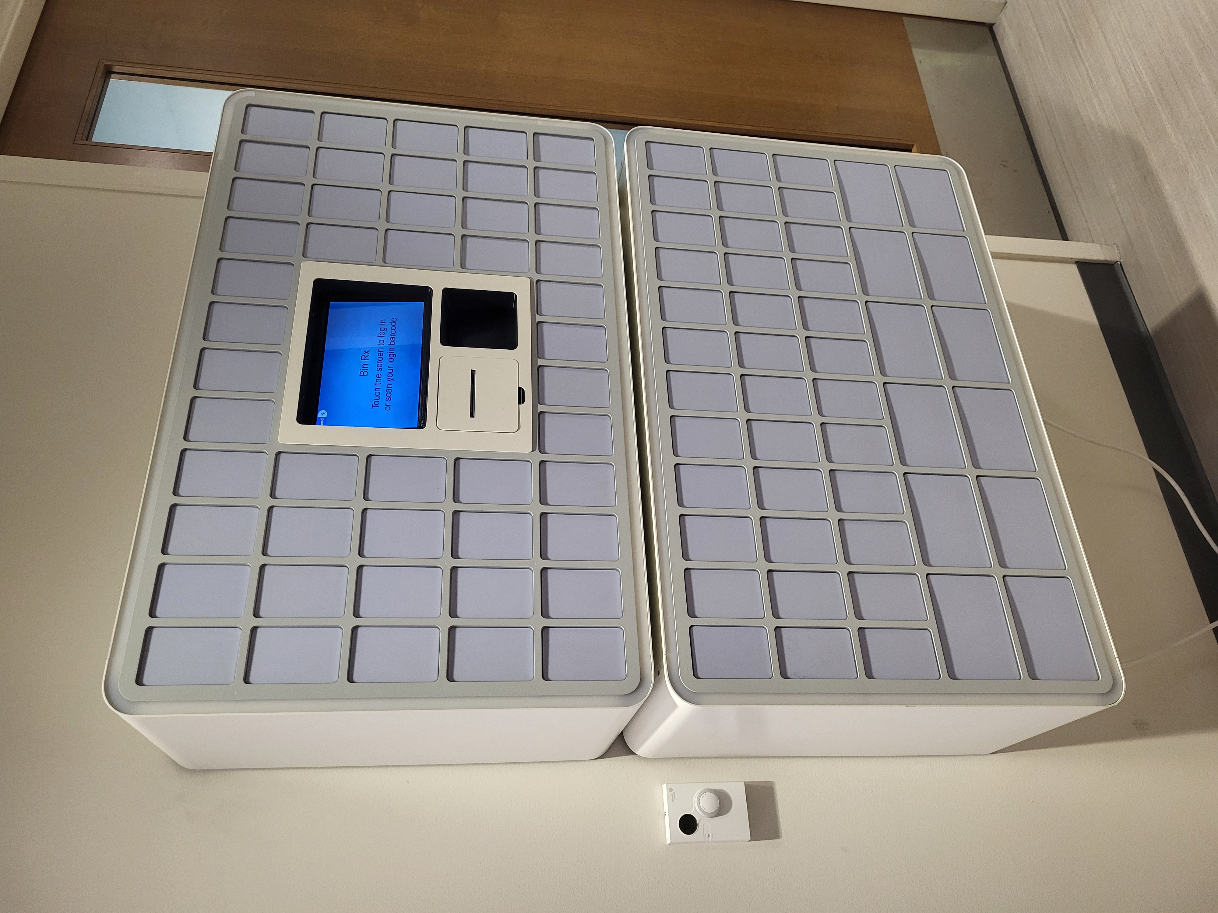 BinRx dispensing unit in a family practice clinic